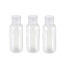 Muka Clear Hand Soap Flip Cap Bottle Sample Cosmetic Container (10ml/15ml/30ml/40ml)