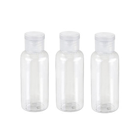 Muka Clear Hand Soap Flip Cap Bottle Sample Cosmetic Container (10ml/15ml/30ml/40ml)