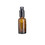 Muka 20ml/0.7oz Amber Glass Spray Bottles for Essential Oils Small Spray Bottle with Black Alumite Sprayer(1case/156pcs)