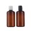 Muka 7.4oz./220ml Amber Bottle Squeeze Containers with Disc Cap Hand Sanitizer Dispensers, Price/1 piece