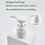 Muka 8.5oz.Brown Plastic Soap Dispenser for Shampoo, Lotion, Price/1 piece