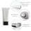 Muka 2 PCS 3.4 OZ Cosmetic Tubes Travel Bottle for Sun Cream, Facial Soap