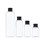Muka Clear Plastic Empty Bottles Travel Bottle Container with Flip Cap (50ml/1.7oz.,75ml/2.54oz.,100ml/3.4oz.,250ml/8.5oz.), Price/1 piece
