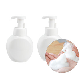 Muka 300ml/10oz.White Foaming Soap Dispenser Shampoo Container