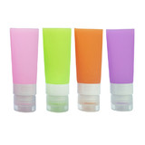Muka 38ml/60ml/80ml Soft Silicone Travel bottles for Cosmetic Toiletry