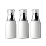 Muka 6 PCS Empty Luxurious Acrylic Airless Pump Bottle for Lotion, Cream (1 OZ /1.7 OZ /4 OZ )