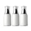 Muka 6 PCS 1 OZ /30ML Empty Luxurious Acrylic Airless Pump Bottle for Lotion, Cream