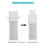 Muka 0.5 OZ /15ML Frosted Airless Lotion Bottle with Rotating Pump, Price/1 piece