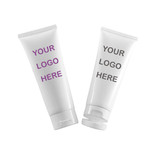 Custom White Cosmetic Soft tube with Flip-top Cap Cream Lotion Packaging