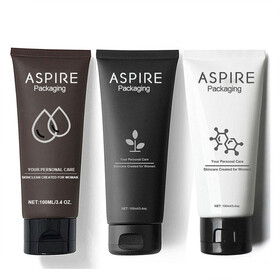 Aspire 50 Pack 50 ML/100 ML Customized Soft Tubes, Personalized Lotion Soft Tubes with Flip-top Cap, Laser Engraved