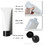 Custom White Cosmetic Soft tube with Flip-top Cap Cream Lotion Packaging, Price/piece