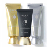Muka Customized Soft Tubes, Personalized Luxury Soft Tube with Twist Cap, Laser Engraved, 1.7OZ/ 3.4OZ
