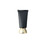 Muka 1.7oz./50ML Black Cosmetic Cream soft Tube with Twist Cap, Price/1 piece