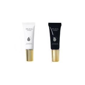 Muka Customized Soft Tubes, Personalized Makeup Eye Cream Bottle Cosmetic Sample Soft Tube, Laser Engraved, 10ML/ 0.34 OZ