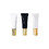Aspire 4 Pack 0.34 OZ/10 ML White Makeup Eye Cream Bottle Cosmetic Soft Tube