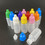 Muka 0.5oz./15ml Plastic Small Squeeze Bottles with Twist top Caps for Paint, Art and Craft