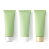 Muka 4 Pack 3.4 OZ Squeezable Tubes Travel Cosmetic Containers with Twist Cap