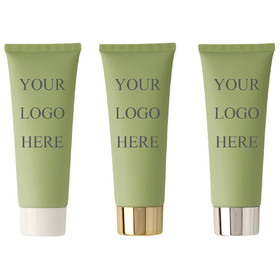 Muka Customized Soft Tubes, Personalized Green Squeezable Soft Tube with Twist Cap, Laser Engraved, 3.4 OZ