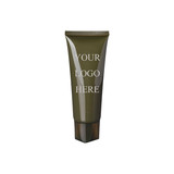 Personalized Green Squeezable Tubes Plastic Tubes with Twist Cap, Laser Engrave, 100ml/3.4OZ