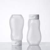 Muka 11.16oz./330ml Empty Plastic Lotion Bottle Cosmetic Squeeze Containers Paint Dispenser Tubes with Flip-top Cap