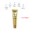 Muka Customized Soft Tubes, Gold/ Silver Plastic Squeeze Tubes Cosmetic Eye Cream Tube with Twist Cap, Laser Engraved, Price/piece