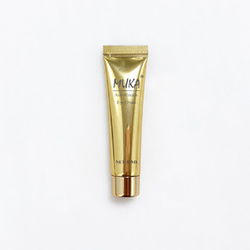 Muka Customized Soft Tubes, Gold/ Silver Plastic Squeeze Tubes Cosmetic Eye Cream Tube with Twist Cap, Laser Engraved
