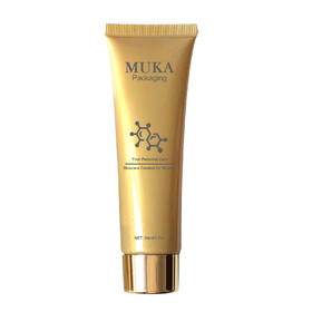 Muka Custom Printed Soft Tubes, Squeezable Soft Tube For Skincare with Screw Cap, Laser Engraved, 1.7oz/3.4oz