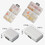 Muka Custom Pill Dispenser, 7 Compartments Portable Pill Case, Travel Pill Container Folding Box, 7-day Pill Organizer
