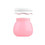 Muka 10g Pink Round Container Cream Jars Travel Bottle