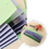 5 Pockets Portable Handle File Folder A4 Size Cute Document Organizer, 9 Colors, Price/Piece