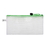 Aspire 16 PCS Mesh Zipper Pouches Transparent Document Folders Pencil Pen Case A6 Size Assorted Color Travel Bags for Office Student Supplies
