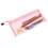 Aspire Mesh Cosmetic Bags, Nylon Makeup Pouches with Zipper for Home Office Purse Bag