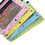 Aspire Binder File Holder Pencil Pouch Double Zipper Pouch for 3 Ring Binder with 1 Clear View Window, B5 Size