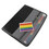 Aspire 13 Pockets Rainbow Expanding Folder for Receipts and Documents, Accordion File Organizer with Front Pocket, Portable Plastic Receipt Folder