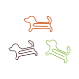 100 PCS Doggie Shaped Paper Clips, 1 3/4