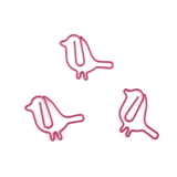 (Price/100 Paper Clips) Bird Shaped Paper Clips, 1 1/4