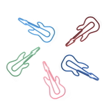 100 PCS Blank  Guitar Shaped Paper Clips,1 1/2