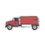 Blank Red Truck Magnet,3.75" W x 1" H x 0.2mm D, Price/piece