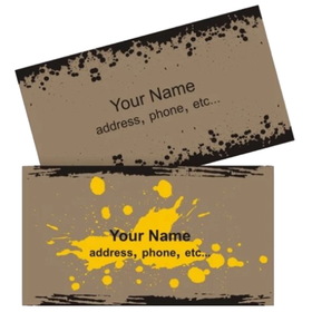 Custom Business Cards, 4-Color Printing, One Side Printed, No lamination, 100 Per Box
