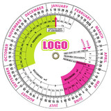 Custom Birth Date Finder Pregnancy Wheel Calculator, 4.25