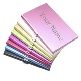 Personalized Aluminum Business Card Holder, 3.7