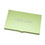 Personalized Aluminum Business Card Holder, 3.7"L x 2.3"W x 0.3"H, Laser Engraved, Price/Piece