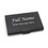 Muka Custom Aluminium Alloy Name Card Holder Large Capacity Business Card Case,3.66"L x 2.45"W x 0.4"H, Laser Engraved, Price/Each