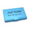 Muka Custom Aluminium Alloy Name Card Holder Large Capacity Business Card Case,3.66"L x 2.45"W x 0.4"H, Laser Engraved, Price/Each