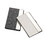 Muka Stainless Steel and PU Leather Business Card Case Multi Card Case ID Holder, 3.74"L x 2.45"W x 0.32"H, Price/Each
