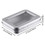 Muka Rectangular Tin Box, Tin Box with Lids, Portable Small Storage Containers Kit, Small Tin with Lid, 2.4x3.4x0.8 Inch