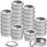 Muka Tin Box, Tin Box with Lids, Round Small Containers, Small Round Tins with Lid