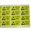 Muka 1.5"x 0.75" Static Warning Labels "Attention - Electrostatic Sensitive Devices" Warning Stickers, Price/32 labels, Price/32 labels