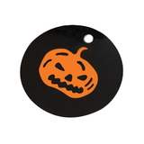 30 PCS Paper Pumpkin Gift Tags for Halloween, Party Favors, 1 3/4