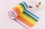 Muka 1 Roll Decorative DIY Tape Rainbow Candy Color Sticky Paper Masking Adhesive Tape & Phone DIY Decoration